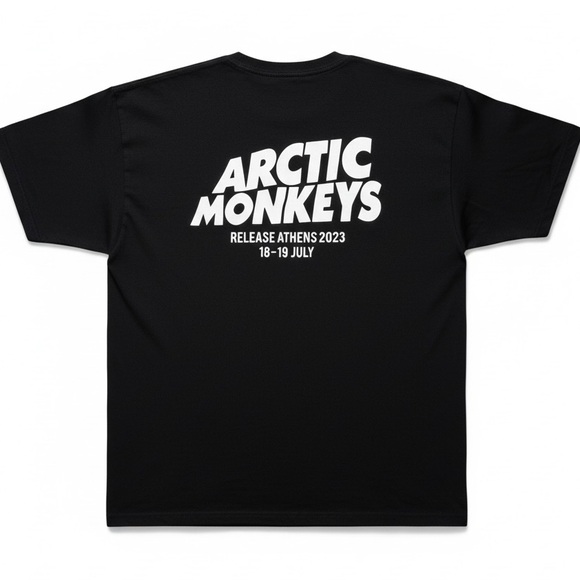 Black Arctic Monkeys Graphic T-Shirt - Picture 3 of 4